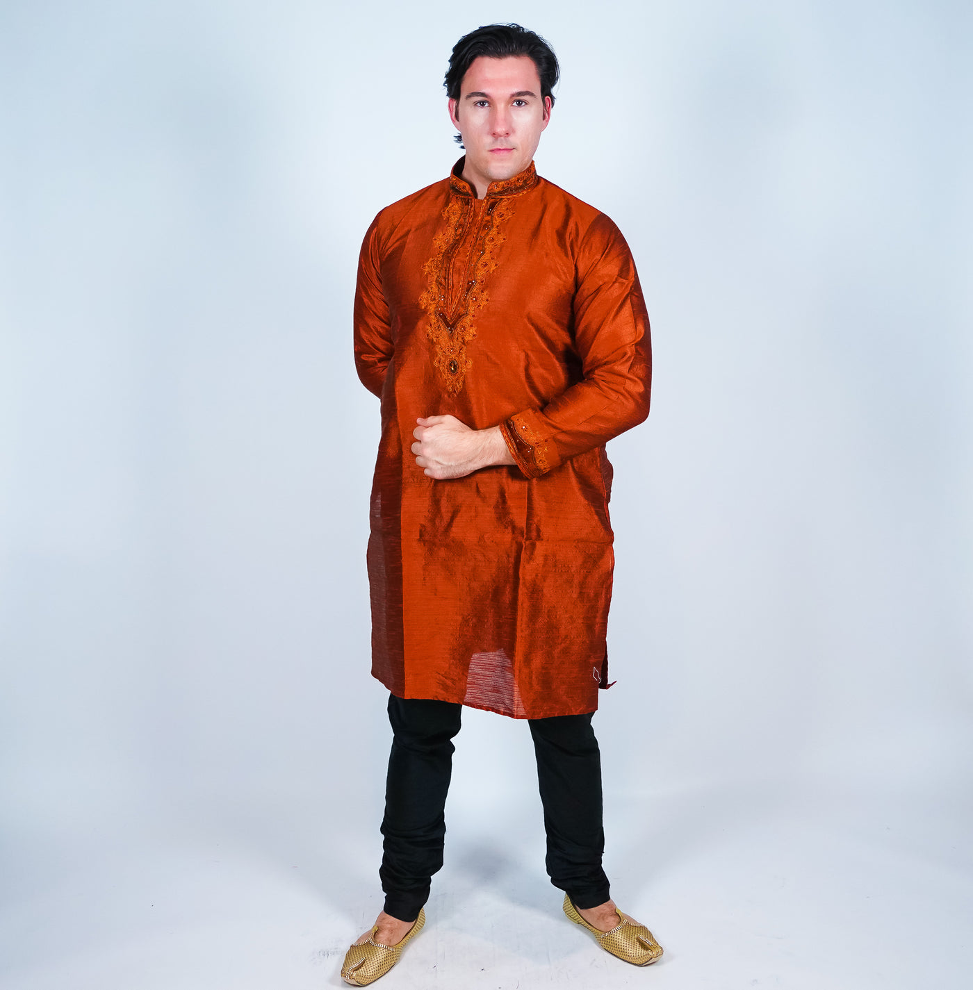 Latest hotsell orange kurtis