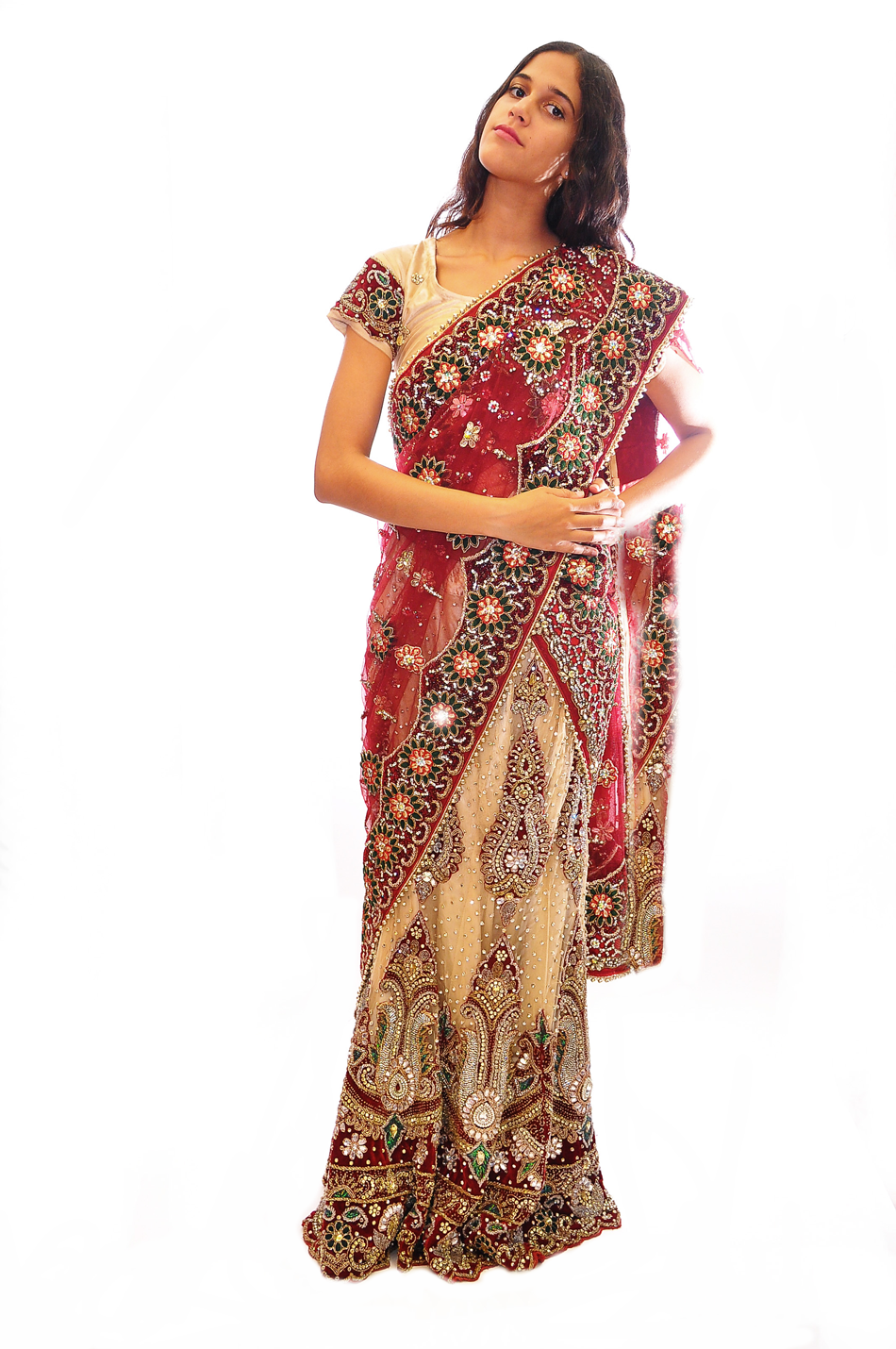 Pakistani Wedding Engagement Sarees Bridal Wear Sari Designer Dulhan Wear  Saree | eBay