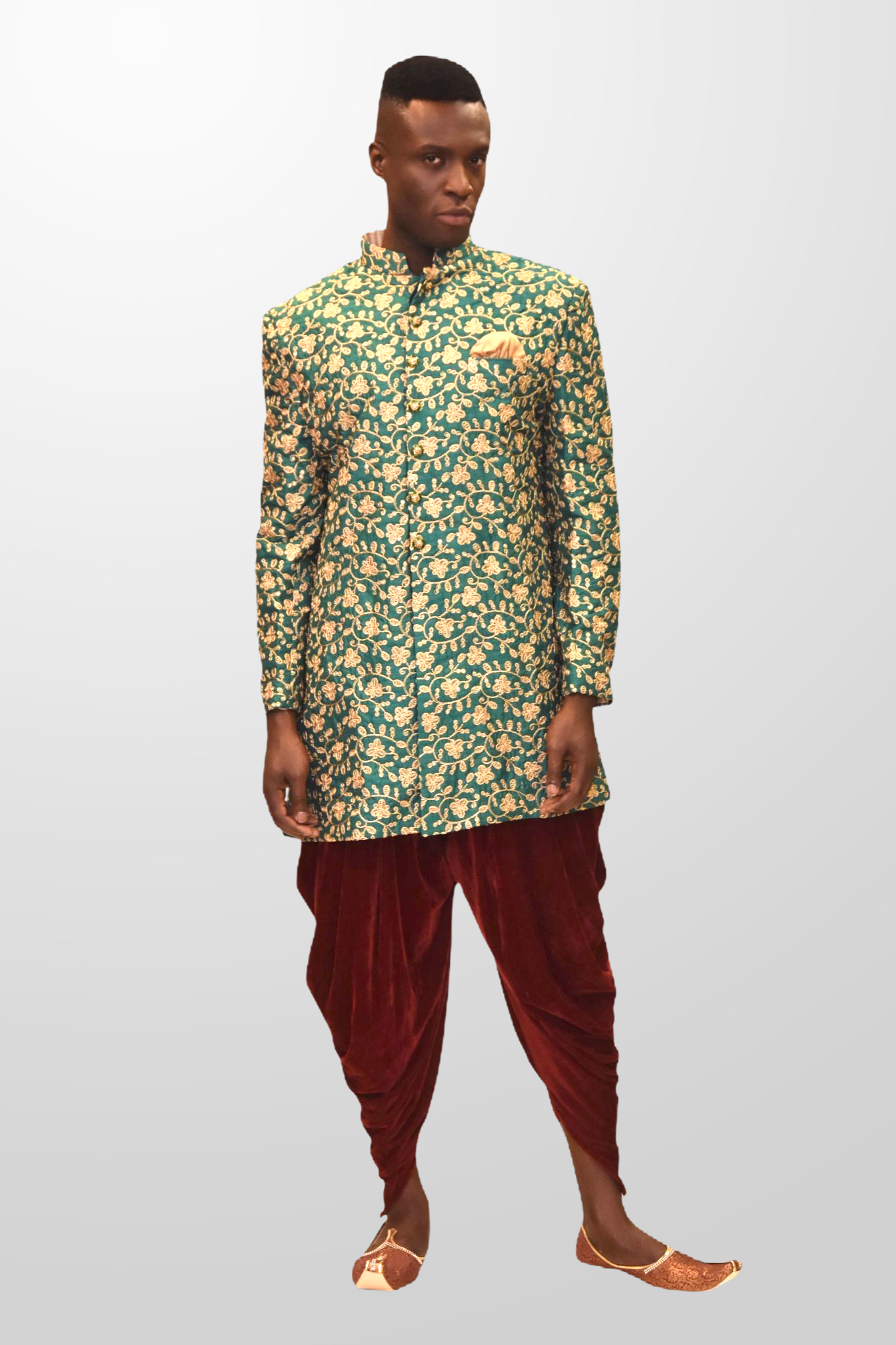 Embroidered sherwani shop